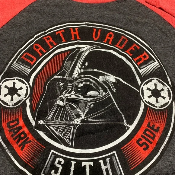 Star Wars Darth Vader long sleeve T-shirt. - Picture 2 of 4